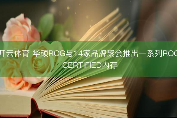开云体育 华硕ROG与14家品牌聚会推出一系列ROG CERTIFIED内存